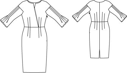 الگوی پیراهن سنتی